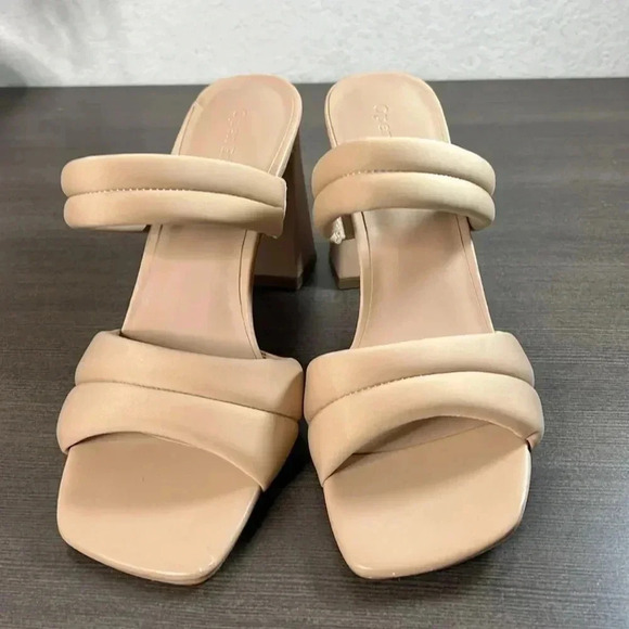 NEW- Open Edit Block Heel Sandals Size 10 - Picture 10 of 12